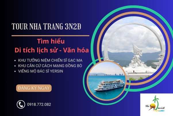 Tour Nha Trang 3N2Đ: Tìm hiểu Di tích lịch sử - Văn hóa